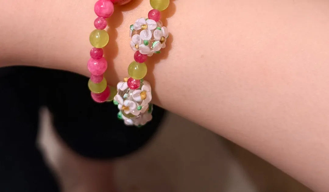 Fruit Bead Bracelet – Realistic Handmade Fruit Jewelry