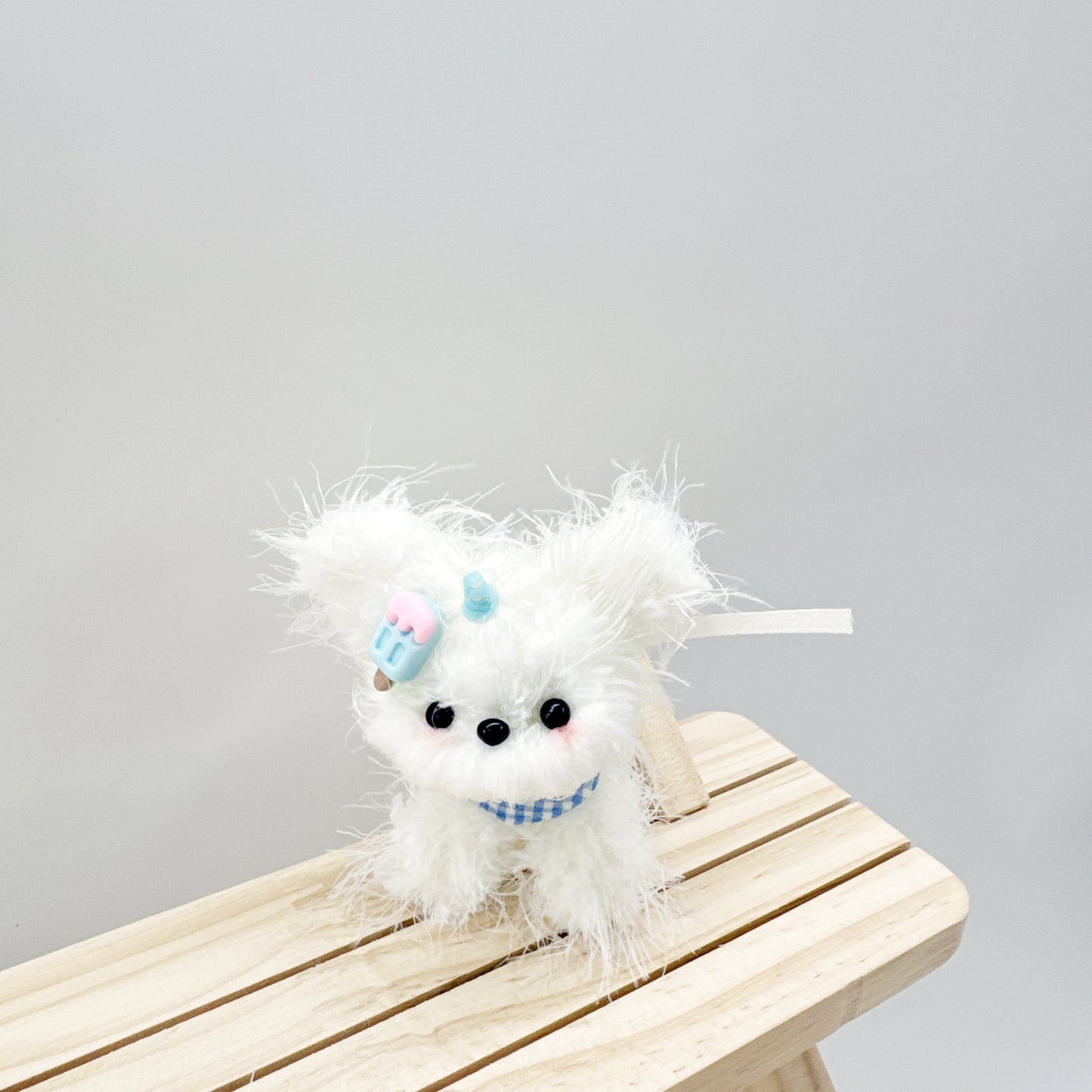 DIY Pipe Cleaner Adorable Puppies Handmade Cute Keychains