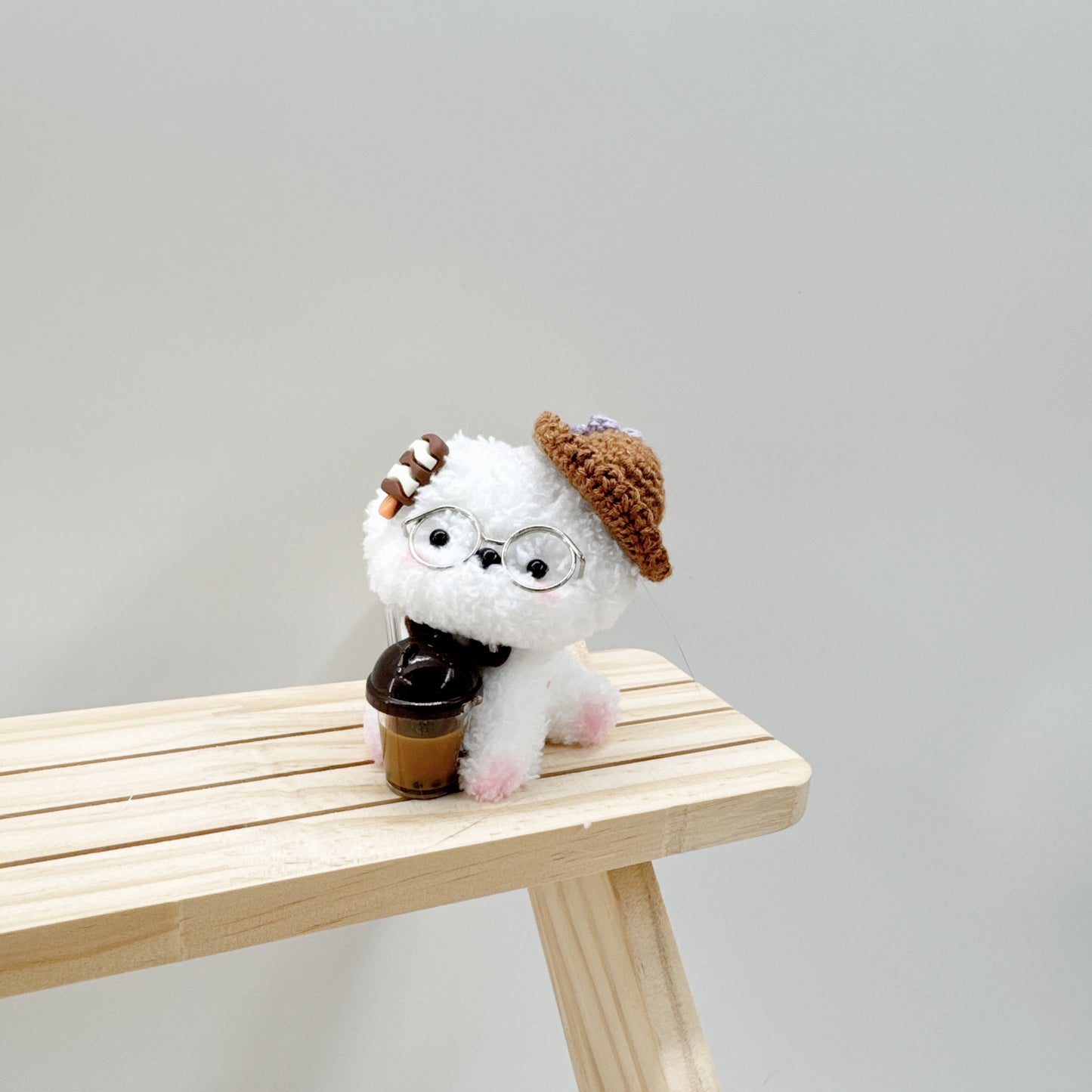 DIY Pipe Cleaner Adorable Puppies Handmade Cute Keychains