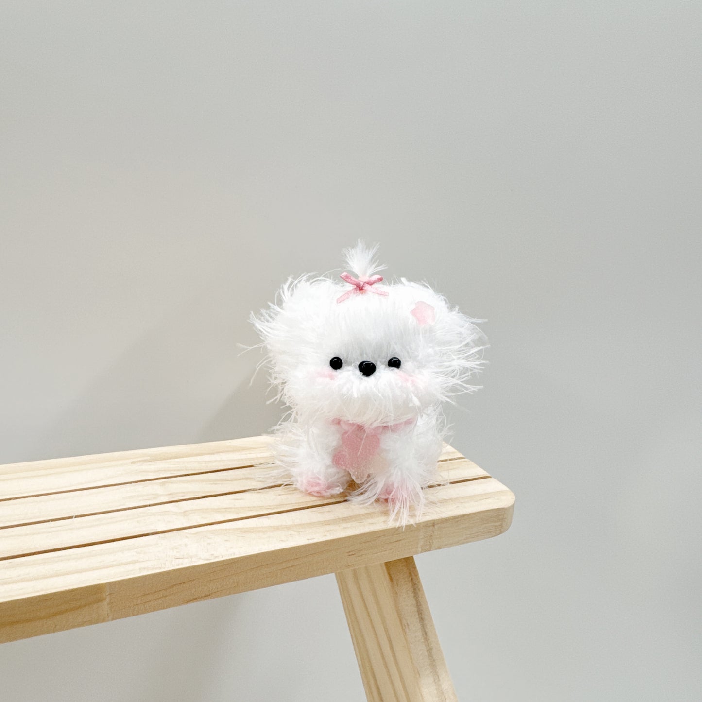 DIY Pipe Cleaner Adorable Puppies Handmade Cute Keychains