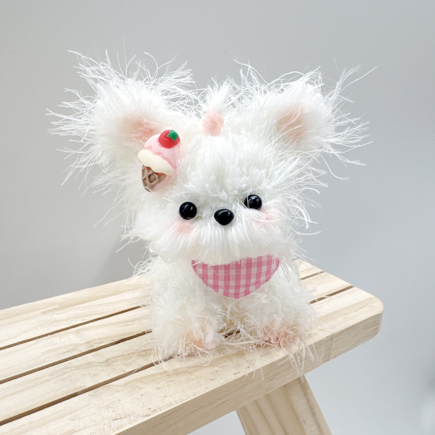 DIY Pipe Cleaner Adorable Puppies Handmade Cute Keychains